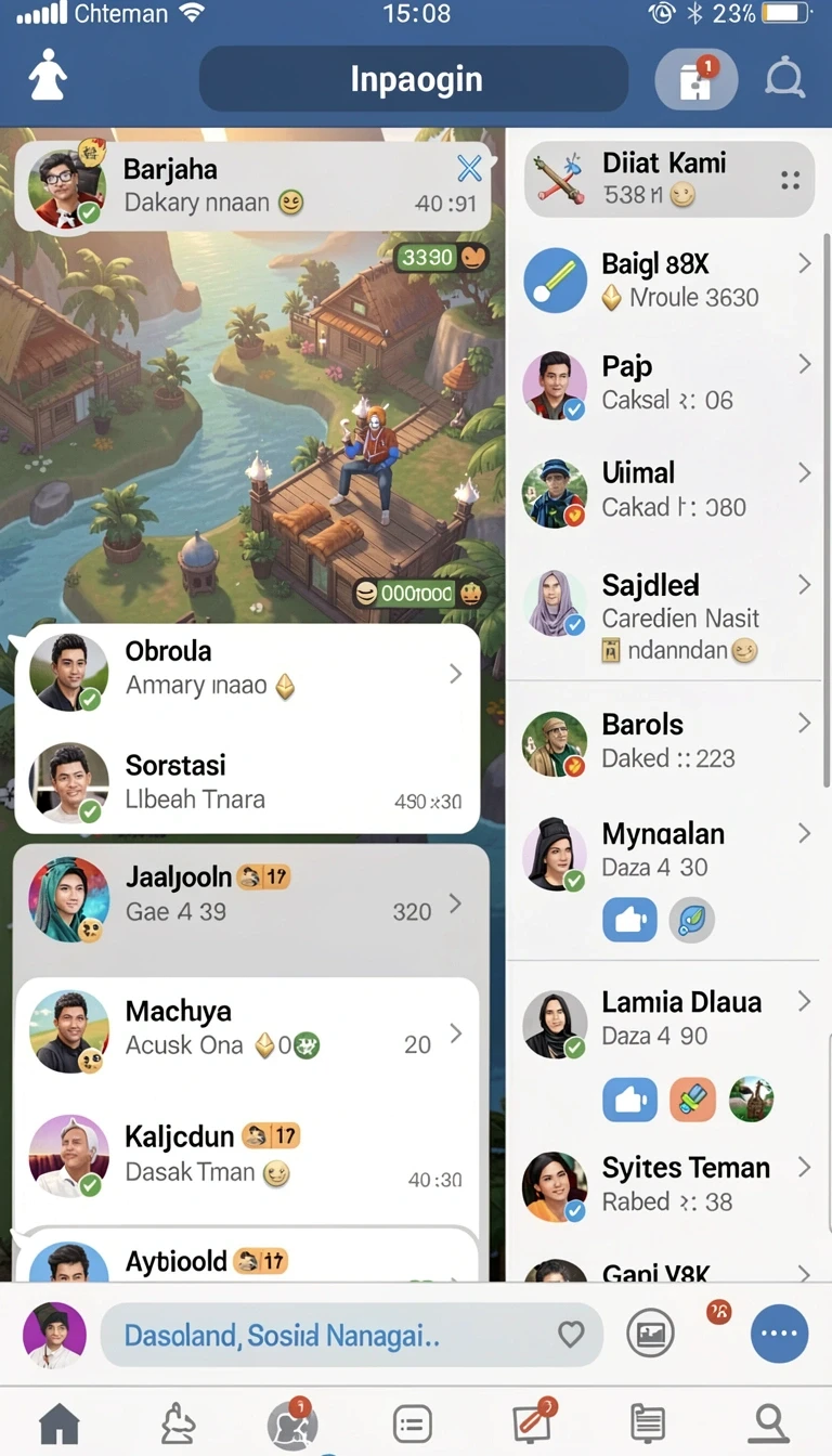 Tampilan utama aplikasi abc33 App APK Terbaru yang intuitif dan efisien.