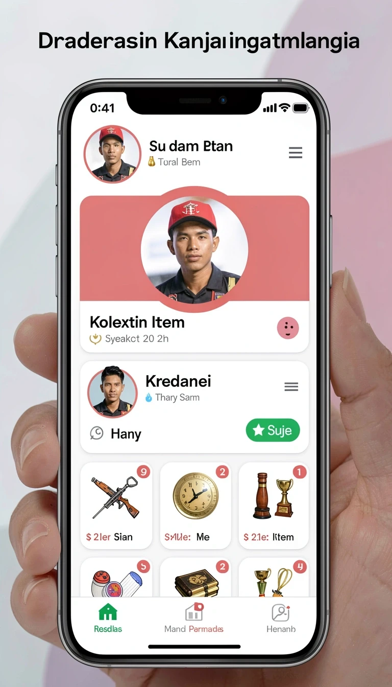 Tampilan utama aplikasi Review Aplikasi hajitoto yang intuitif dan efisien.
