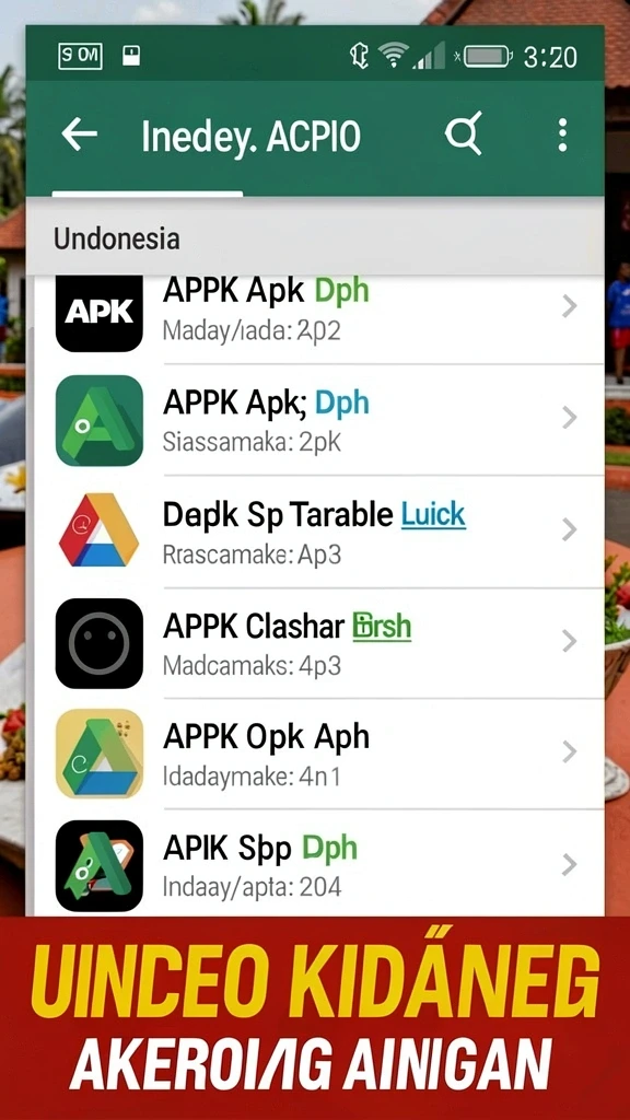 Tampilan utama aplikasi Review Aplikasi gameWrapperHead yang intuitif dan efisien.