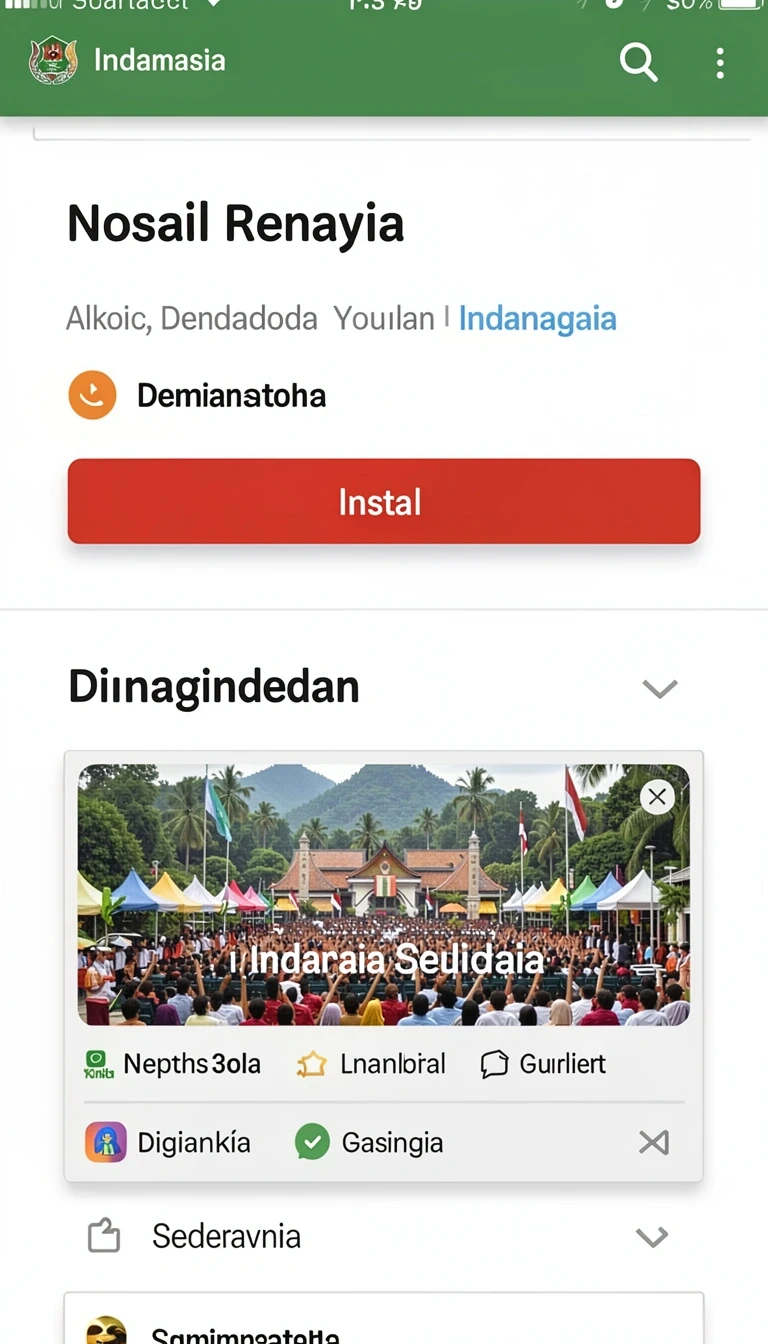 Tampilan utama aplikasi Review Aplikasi fungame777 yang intuitif dan efisien.