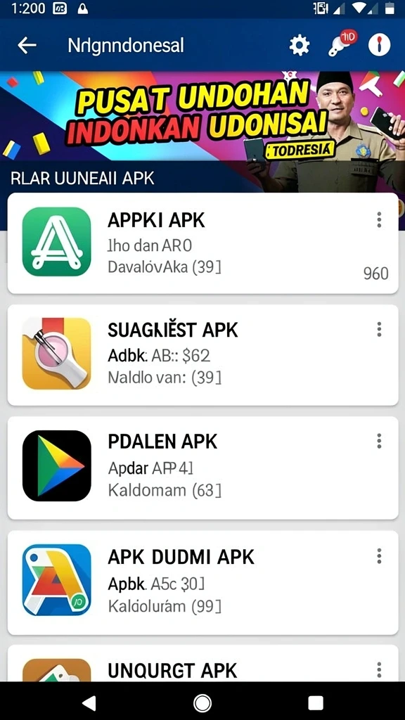 Tampilan utama aplikasi Review Aplikasi galaxy77 yang intuitif dan efisien.